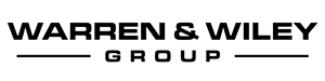 Logo of Warren & Wiley Group with a black text on a transparent background
